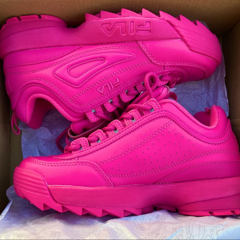 FILA WOMENS DISRUPTOR II PREMIUM SNEAKER